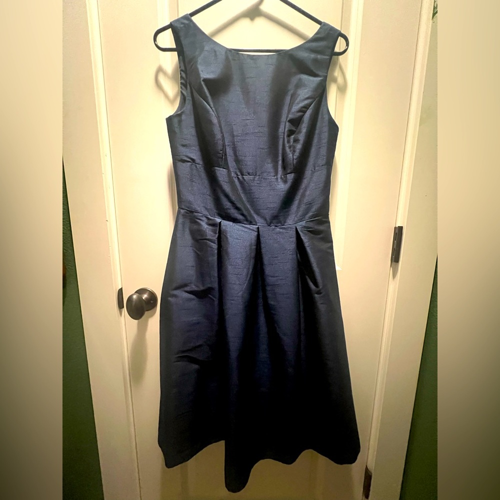 Alfred Sung - Navy Blue Dress